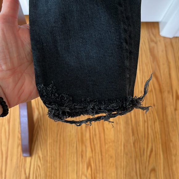 Agolde Distressed Crop Jeans - Picture 3 of 3